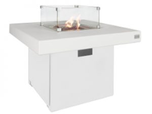 Feuertisch aus Aluminium